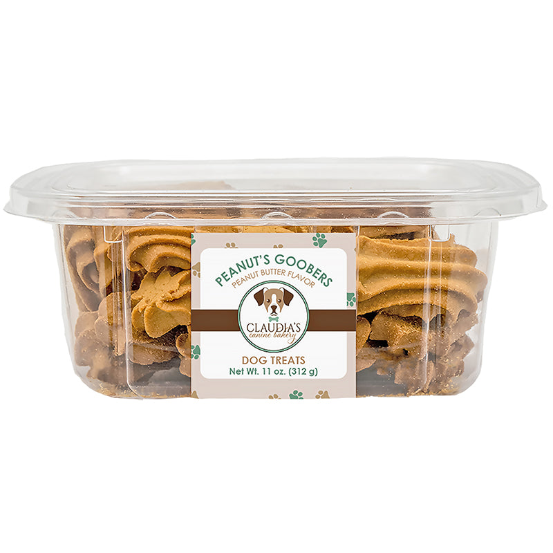 Claudia's Canine Bakery 10oz Peanut Butter Goobers