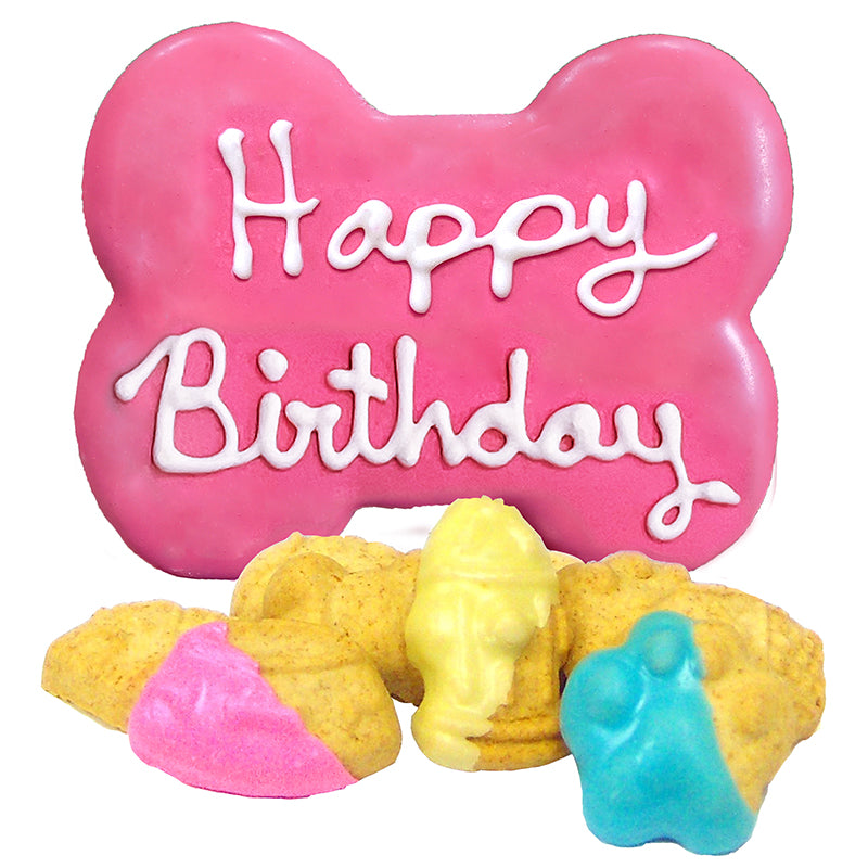 Claudia's Canine Bakery 11oz Pink Happy Birthday