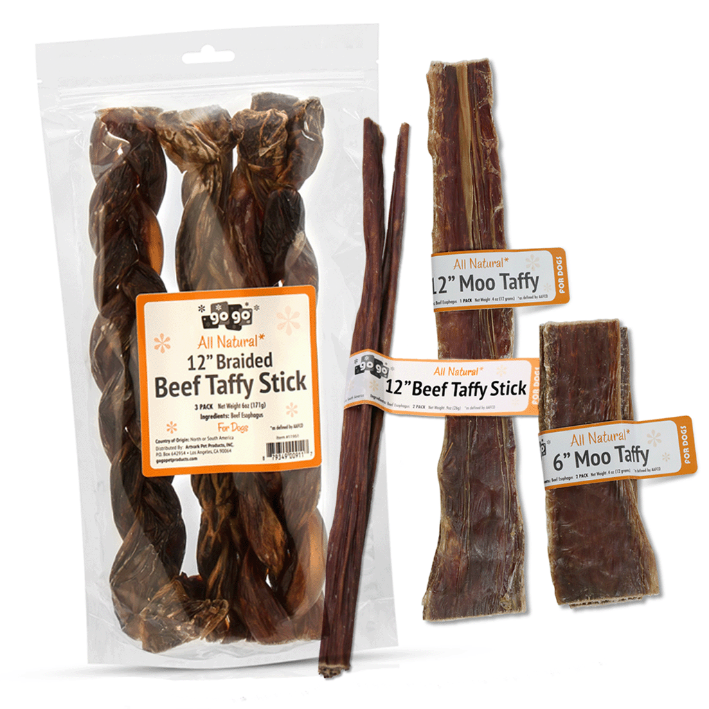 GoGo Pet Products Taffy Sticks For Dogs All Natural Treat