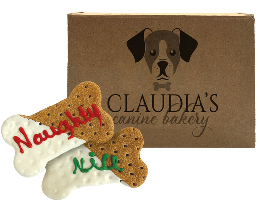 Claudia's Canine Bakery Buster Bones Naughty or Nice