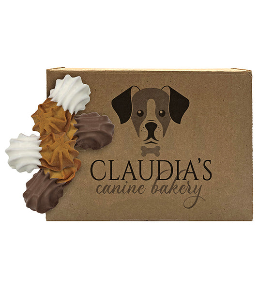 Claudia's Canine Bakery Carob & Yogurt Peanut Butter Goobers