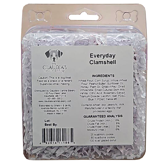 Claudia's Canine Bakery 7oz Everyday Clamshell