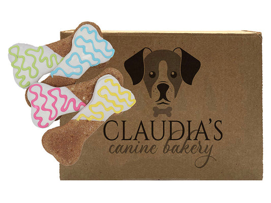 Claudia's Canine Bakery Sassy Swirl Celebration Bones