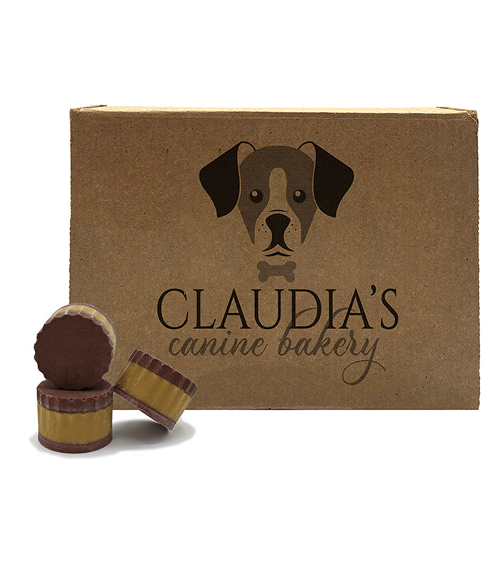 Claudia's Canine Bakery Peanut's Peanut Butter Cups