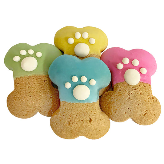 Claudia's Canine Bakery K-9 Party Bones with Paw Prints