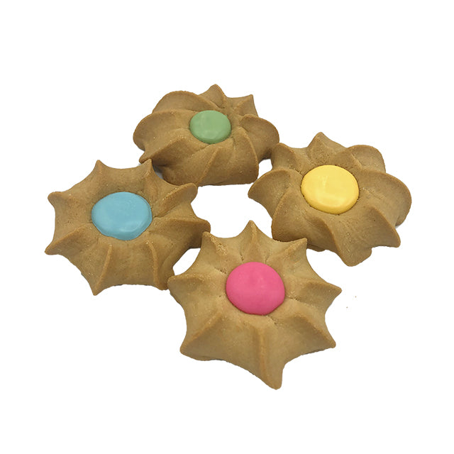 Claudia's Canine Bakery Shortbread Delicacy with Pastel Centers