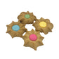 Claudia's Canine Bakery Shortbread Delicacy With Pastel Centers