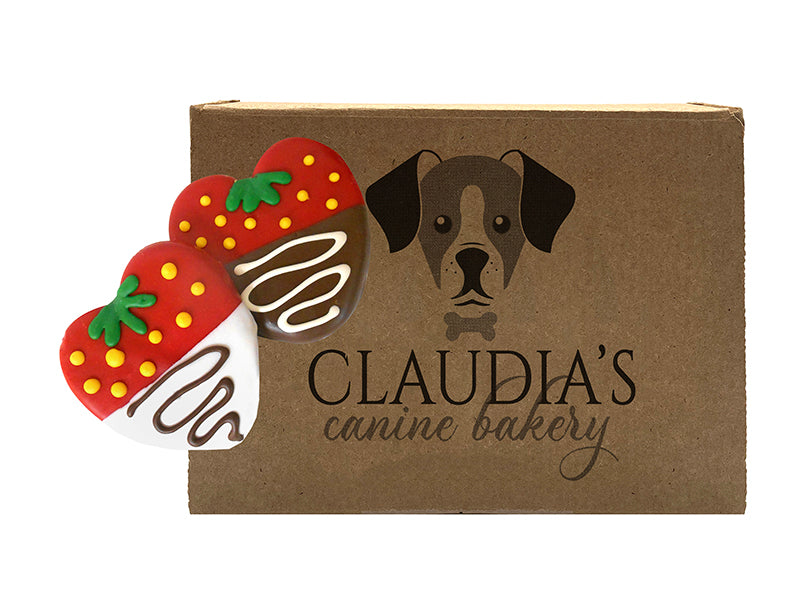 Claudia's Canine Bakery Covered Strawberries