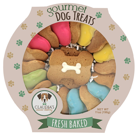 Claudia's Canine Bakery 11oz Carousel of Canine Party Bones