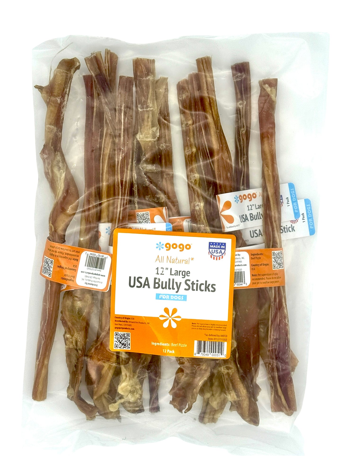 GoGo USA Bully Stick Value Pack