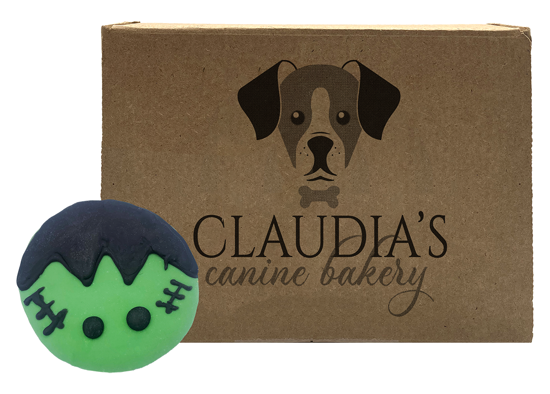 Claudia's Canine Bakery Frankenstein Cookie