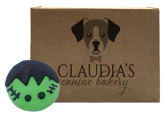 Claudia's Canine Bakery Frankenstein Cookie