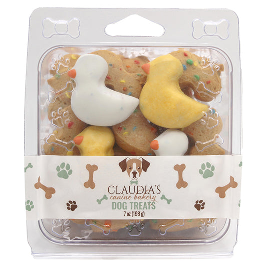 Claudia's Canine Bakery Spring Ducks Clamshell