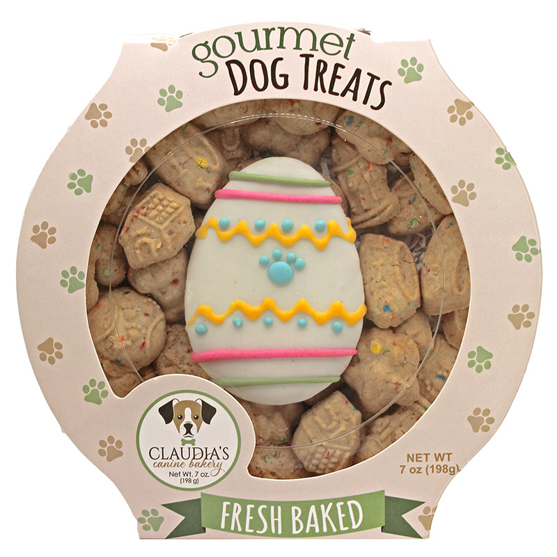 Claudia's Canine Bakery Easter Egg Paw Tub